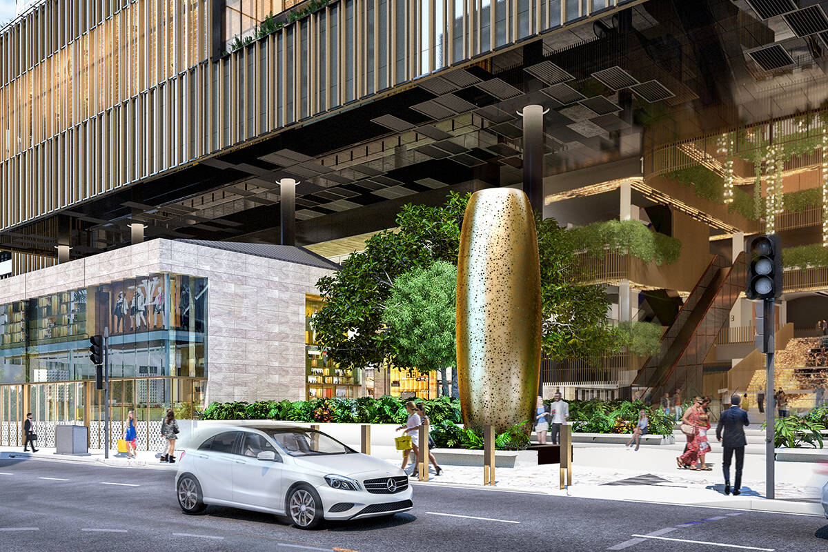 Article image for Brisbane artist to create seven-figure ‘statement’ sculpture for Queen’s Wharf 