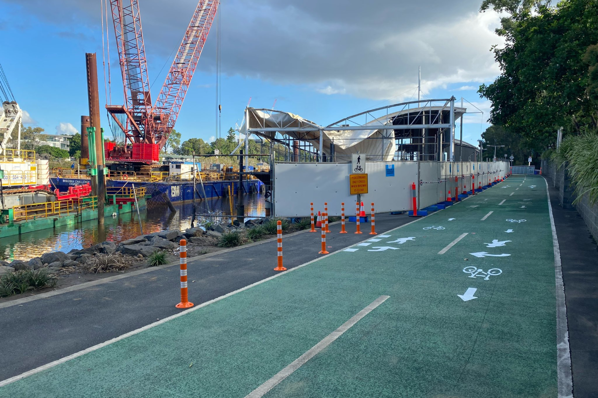 Article image for ‘Major artery’ of Brisbane’s bikeway network reopens after weeks