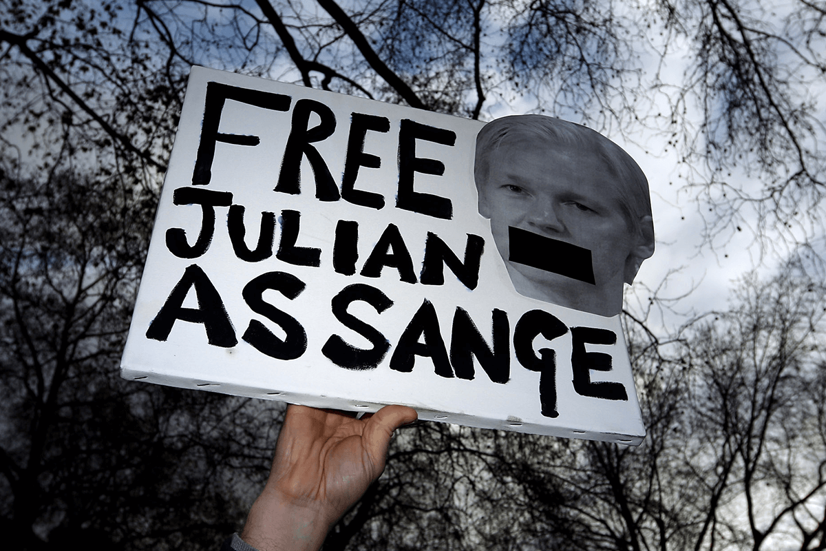 Article image for Advocates for Julian Assange to put pressure on PM with Canberra rally 