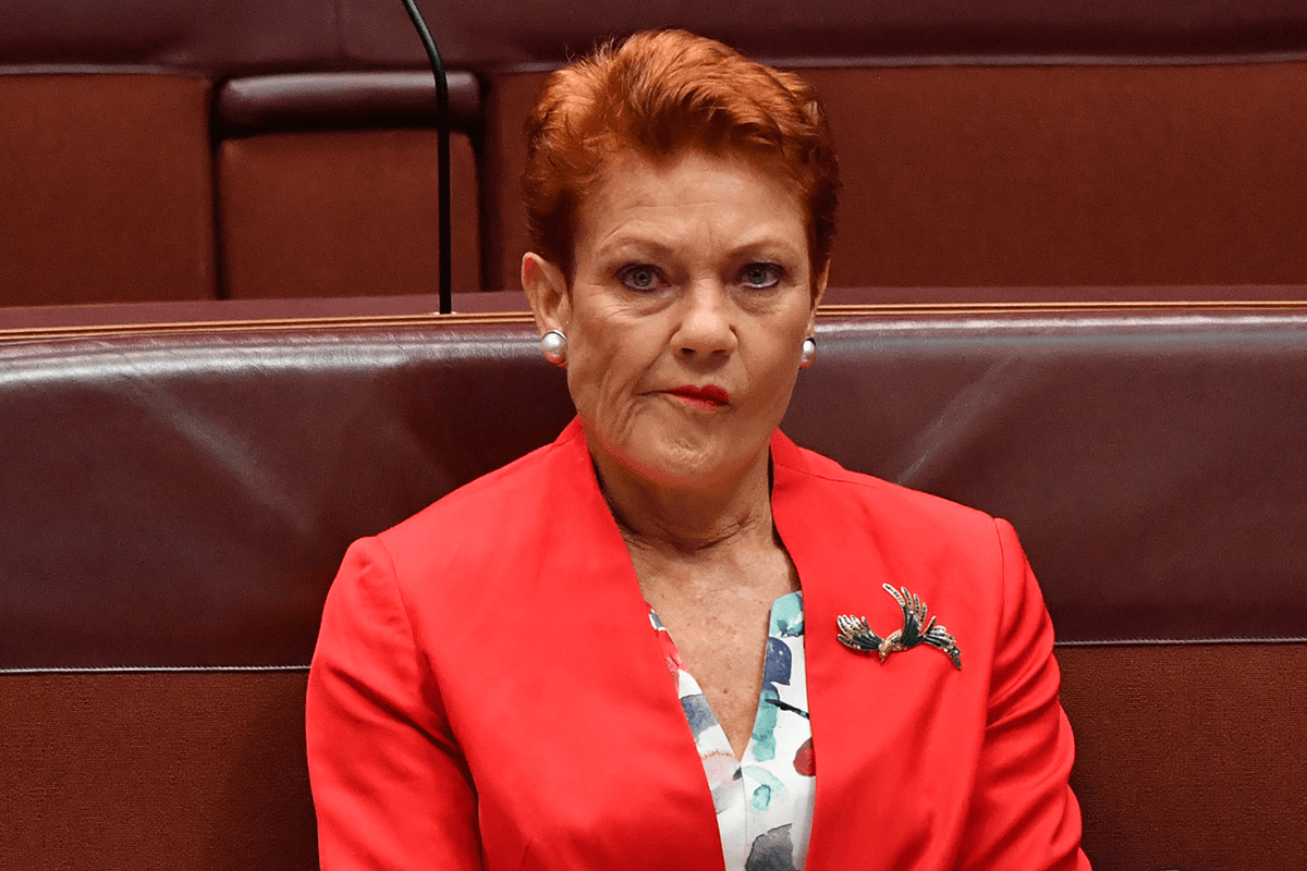 Article image for ‘Disrespectful’: Pauline Hanson storms out of Senate