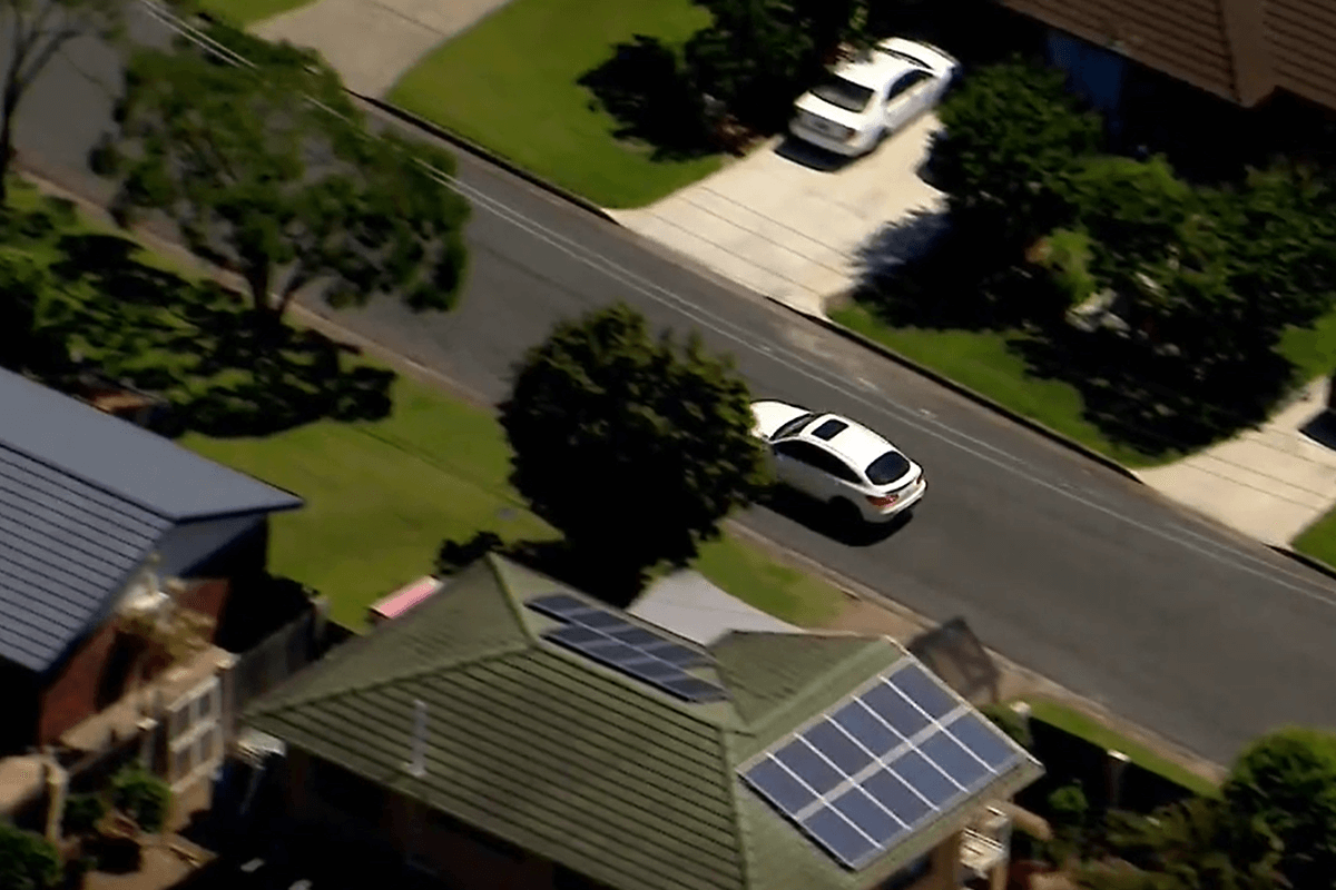 Article image for Two in custody after police chase through Brisbane streets