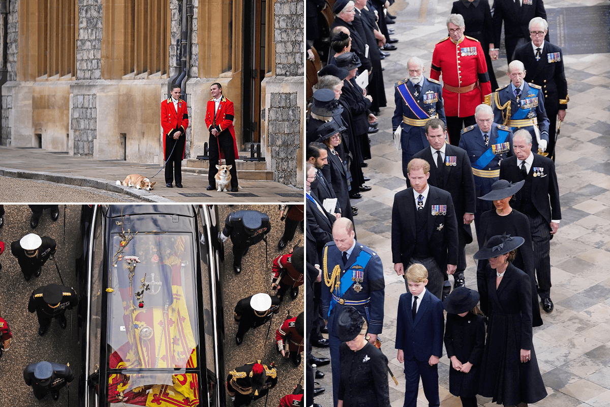 Article image for Queen Elizabeth II laid to rest alongside husband, royal family