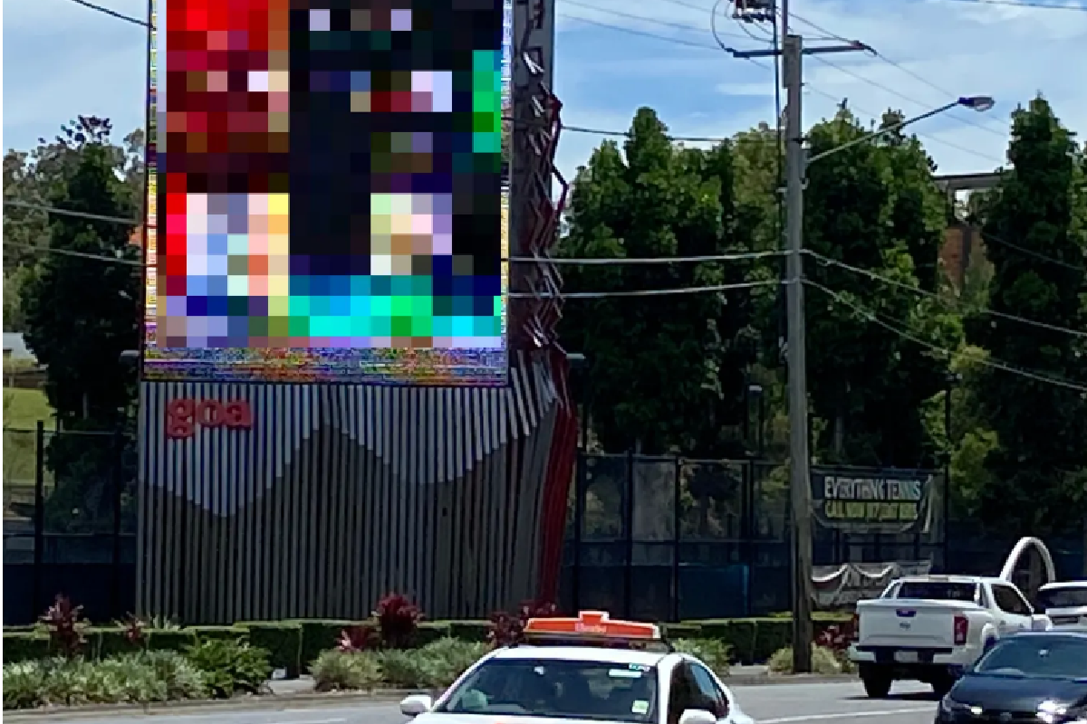 Article image for Hackers broadcast adult video on roadside billboard in Brisbane