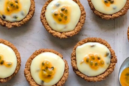 Lisa Mead’s recipe: Mini passionfruit condensed milk tarts