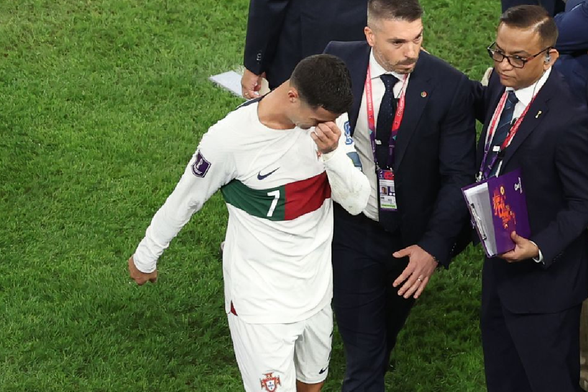 Article image for Speculation on Cristiano Ronaldo’s next move after shattering World Cup exit