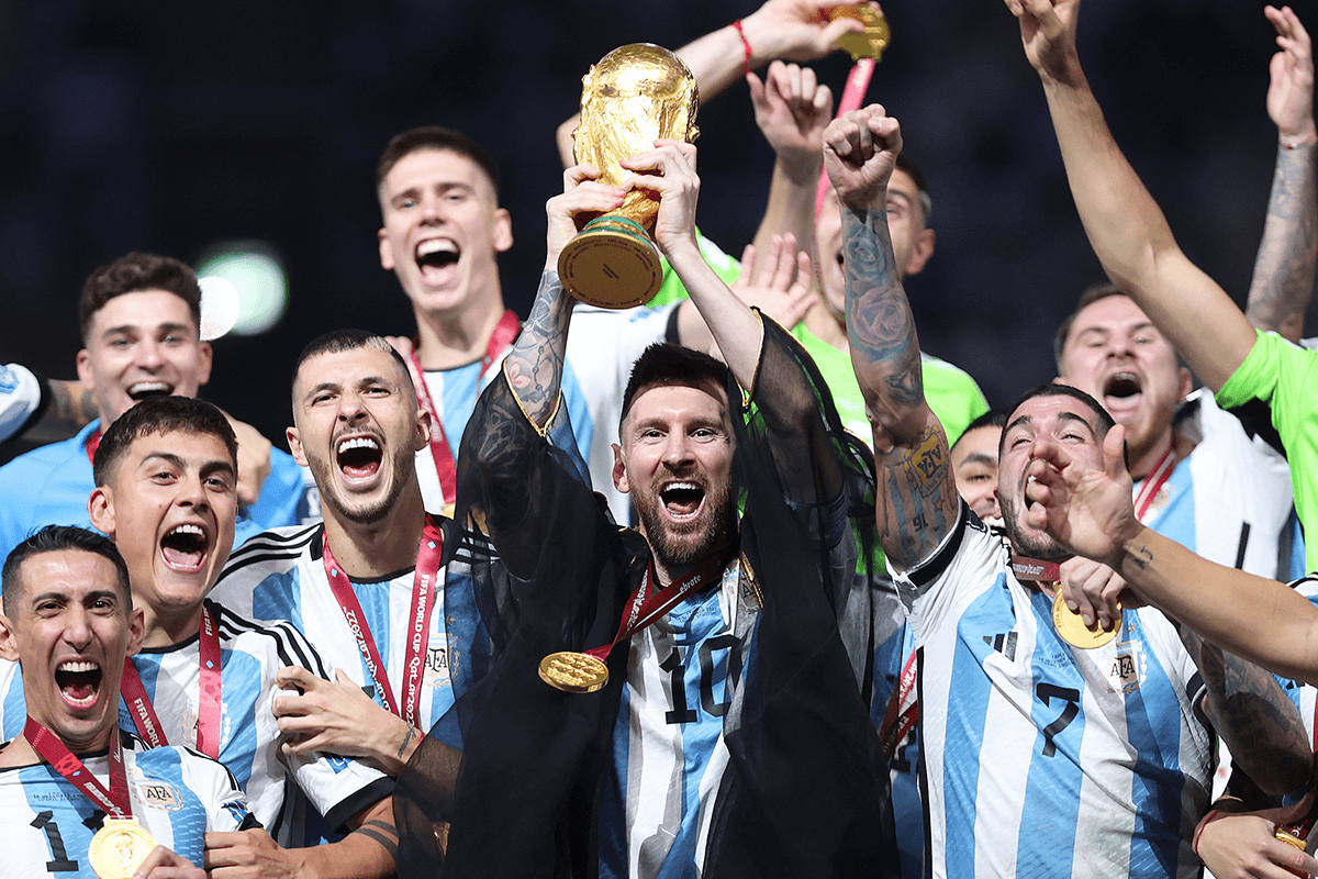 Article image for Qld’s Argentina super fans ‘absolutely ecstatic’ after World Cup win