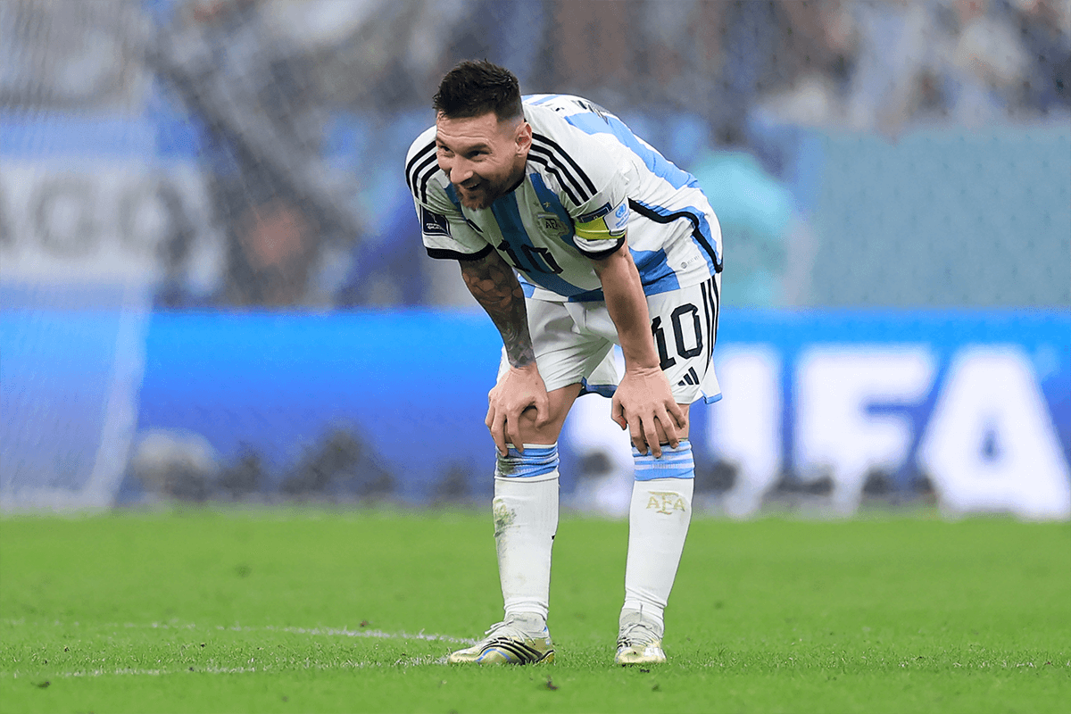 Article image for ‘Sent from heaven’: Unbelievable plays propel Argentina to World Cup final 