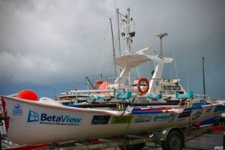 Rowing team breaks record for longest distance travelled in one day