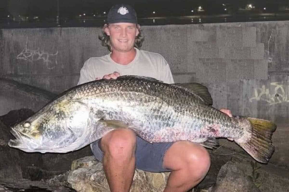 Article image for ‘Quite the tale!’: Young fisherman catches massive barra!