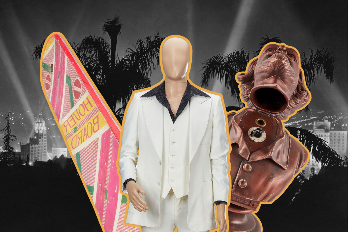 Article image for Iconic movie suit and other Hollywood props up for sale