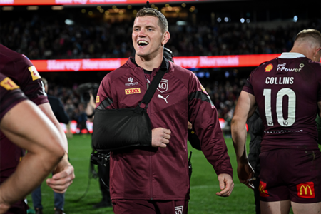 Maroons star Tom Gilbert’s season may be at end due to injury