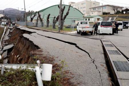 Thirteen dead after massive 7.6 magnitude earthquake hits Japan