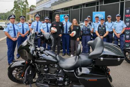 Brad Fittler in QLD for his 12th annual HOGS bike tour