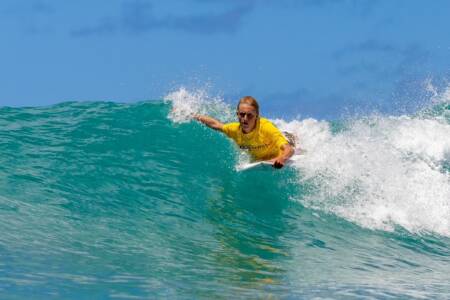 The 17-year-old surfer living with rare disease who just can’t stop winning