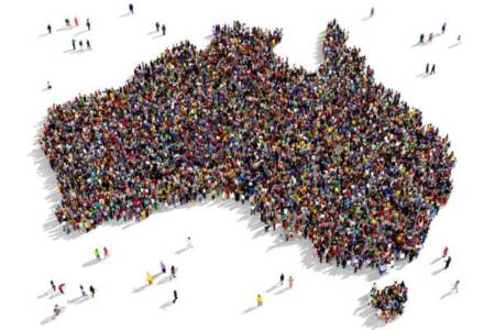 Has Australia had unusually high migration numbers?