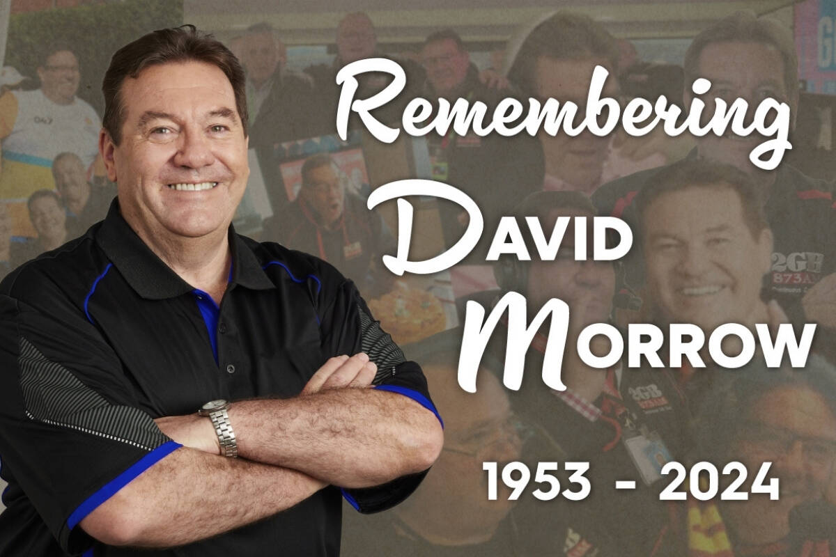 Article image for Vale David Morrow: Ray Hadley pays tribute to broadcasting legend