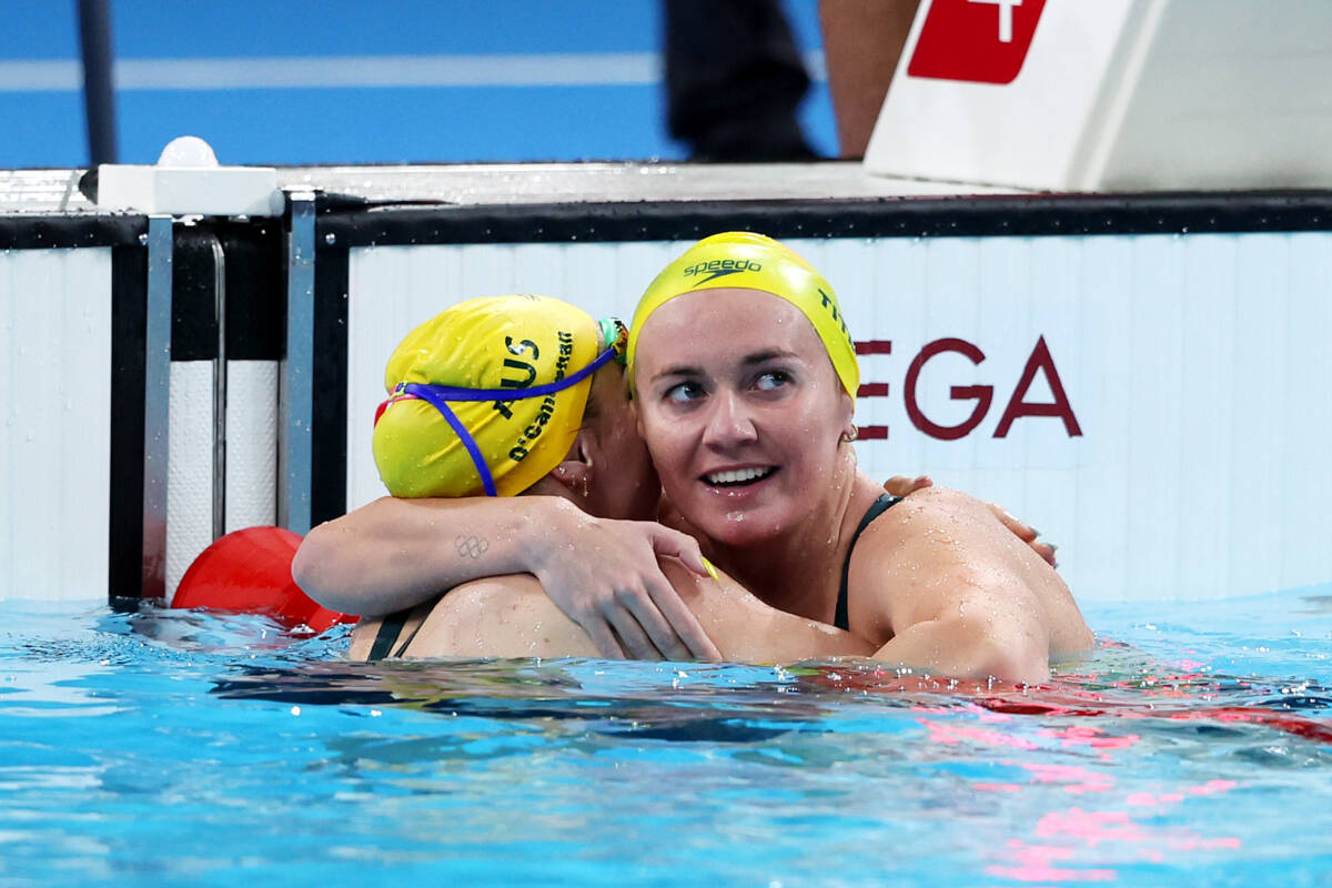 Article image for LISTEN TO OUR CALL: O’Callaghan beats Titmus in stunning 200m freestyle Olympic final