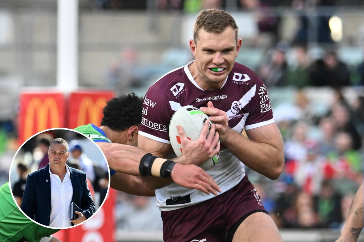 Article image for ‘He’s our best fullback’: Seibold confirms Trbojevic to remain at the back for Manly