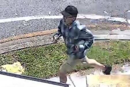 Police search continues for man who doused a baby with boiling coffee