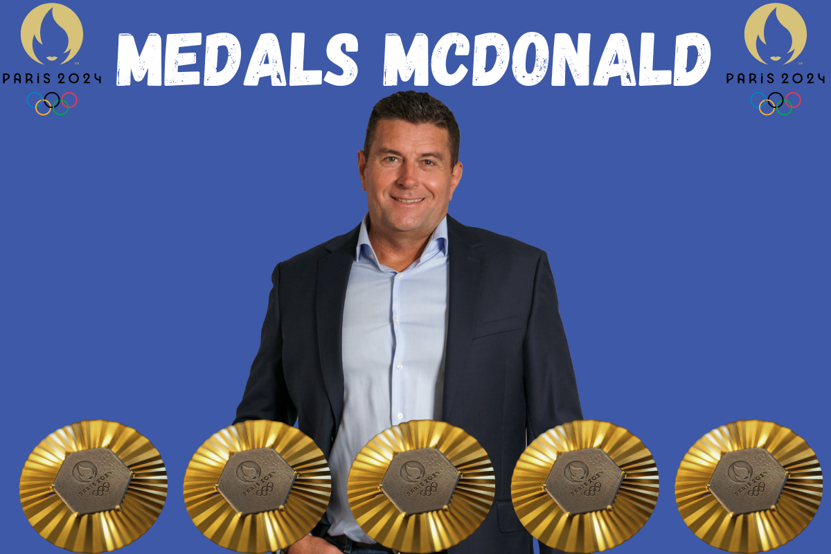 Article image for The official debut of ‘Medals McDonald’