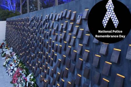 Former top cop calls for justice system review on National Police Remembrance Day