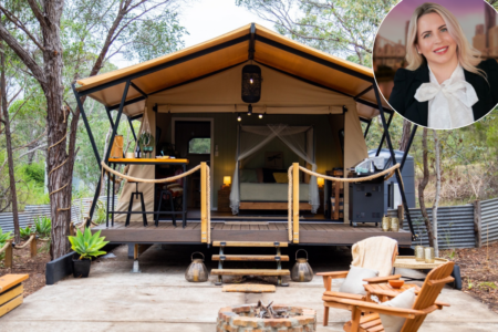 Listen to 4BC Weekend Breakfast for your chance to win a one-night stay at Moogie Glamp