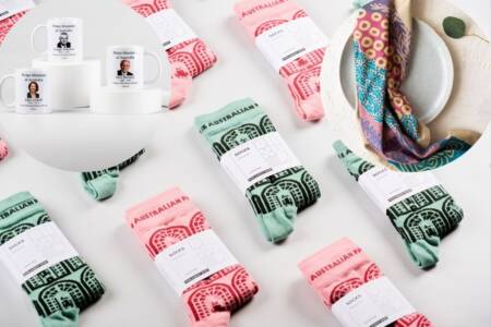 ‘Crest-printed socks and tea towels’: The launch of the Queensland Parliament gift shop