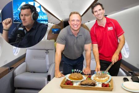 Bill McDonald calls out ‘Biggles’ Miles over 11-minute flight for Labor mate’s birthday