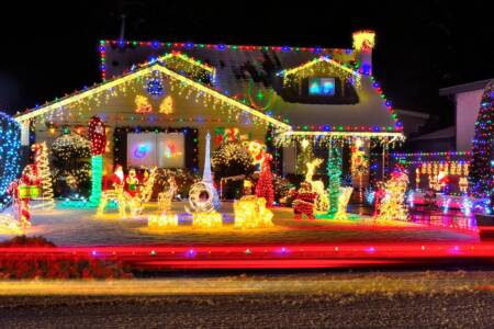 How early is too early to put up Christmas lights?