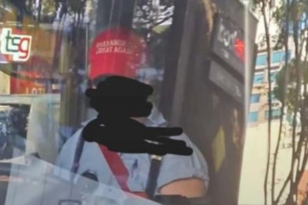 ‘He’s not in trouble’: Brisbane bus driver seen wearing MAGA cap 