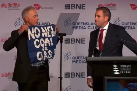 ‘It worked’: Anti-coal activist backs protest during Jim Chalmers pre-budget speech